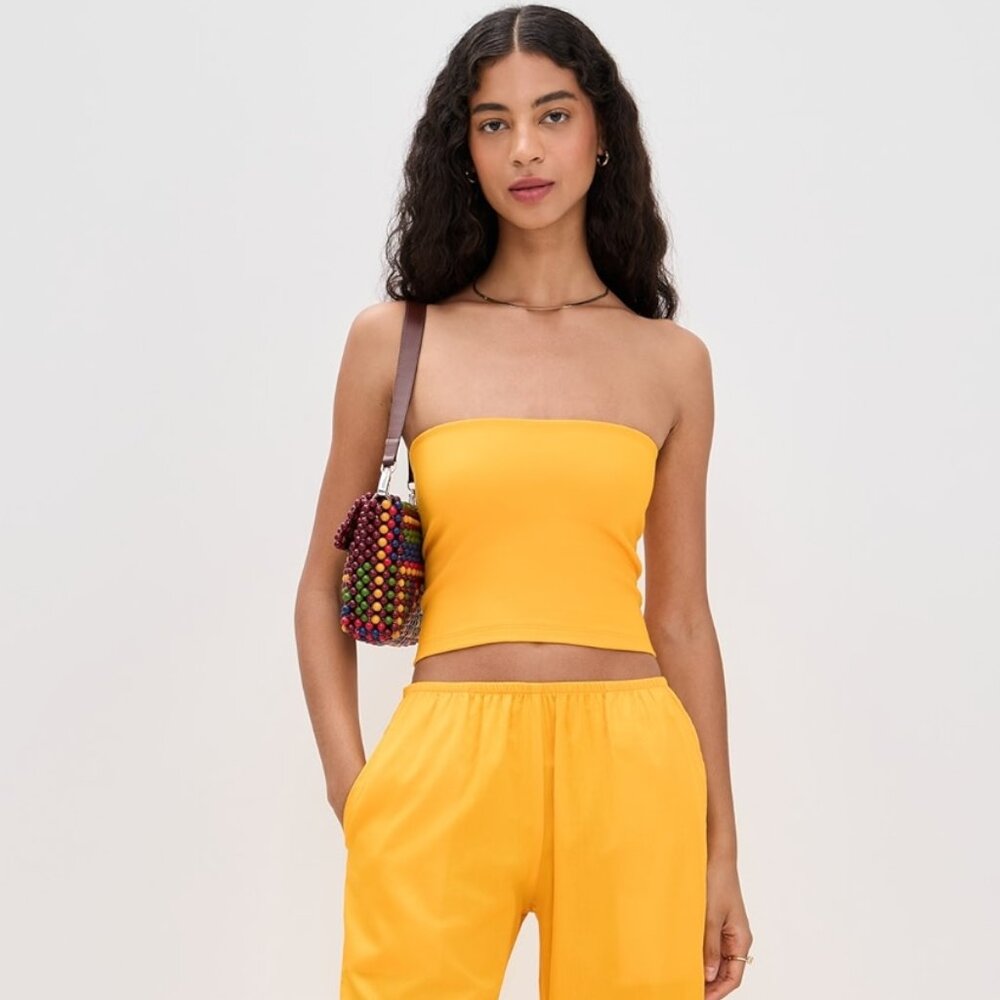 Leset Yoko Pocket Pants in Sun / Yellow Size XS NWT